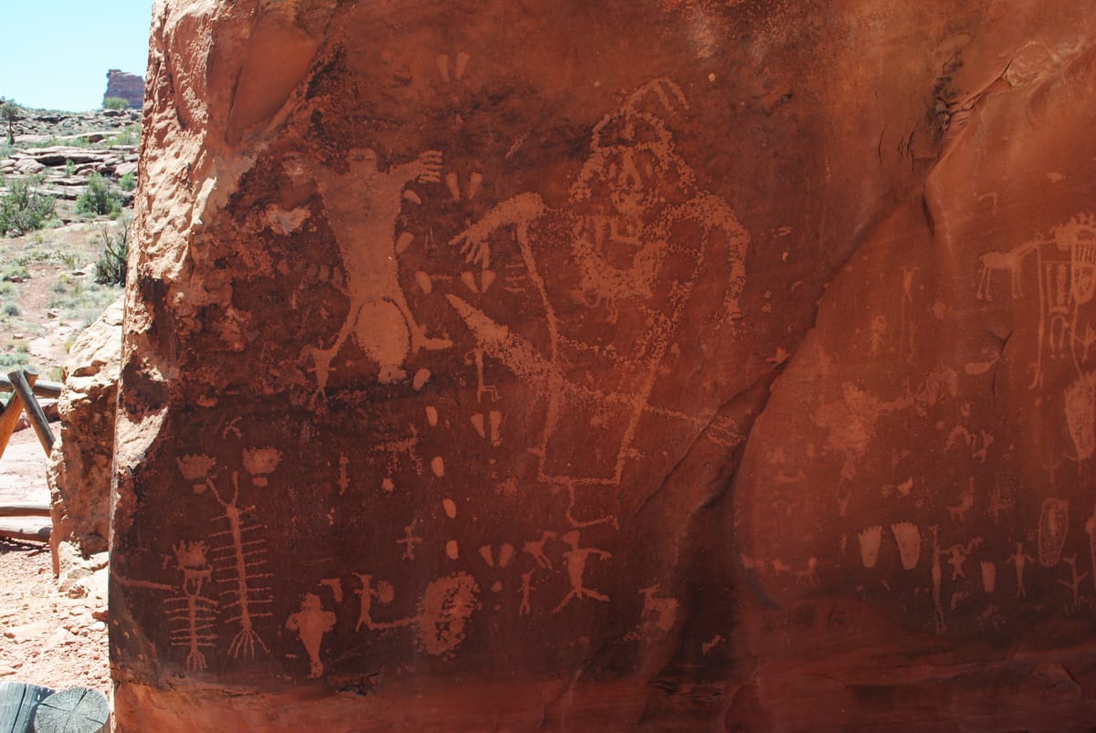 Dino Prints and Petroglyphs!